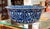 Maitland - Smith Blue and White Large Maitland Style Floral Bowl For Sale - Image 4 of 6