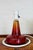 Mid-Century Modern Red Volcanic Glazed Table Lamp by Michael Andersen & Son for Søholm, 1960s For Sale - Image 3 of 9