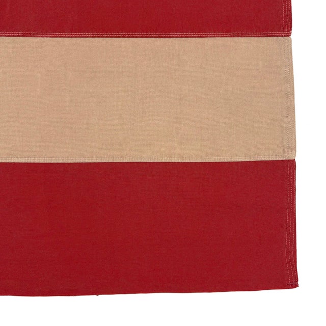 Late 20th Century Vintage Cotton Sewn Flag of Puerto Rico For Sale - Image 5 of 5