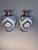 1920s Pair of Persian SilvervAnd Enamel Vases For Sale - Image 5 of 10