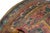 Antique Indonesian Handcrafted Metal Storage Vessel With Hand-Painted Floral Cartouches & Ornamental Hardware For Sale - Image 13 of 18