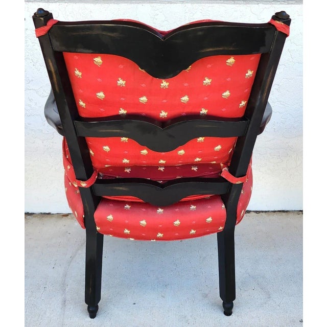 French Country French Country Dining Chairs by Pearson For Sale - Image 3 of 12