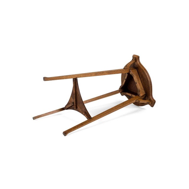 Wood Vienna Oak Secession Jardiniere For Sale - Image 7 of 12