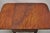 Antique Federal Sheraton Mahogany Drop Leaf Breakfast Dining Table W/ Drawer For Sale In Philadelphia - Image 6 of 12