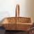 Vintage French Country Style Gathering Basket For Sale In Baltimore - Image 6 of 11
