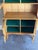 Vintage Oak Hutch Cabinet With Glass Door Denmark 1970s For Sale In Los Angeles - Image 6 of 10