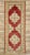 Red Vintage Turkish Oushak Runner - 04'07 X 11’00 For Sale - Image 8 of 10