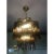 Chandelier Murano Glass Tronchi Like Venini Style in Pink Color Metal frame gold 24 Diameter 50 cm = 19,7” Height 40 cm =...