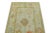Turkish Oriental Hand Knotted Rug Turkish Oushak 4'2" x 6'2" For Sale - Image 3 of 5