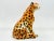 Vintage Italian Ceramic Cheetah Sculpture, 1960s For Sale - Image 4 of 12