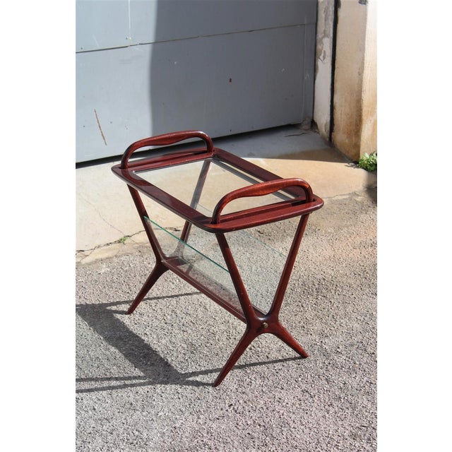 Bar Table with Tray by Ico Parisi for De Baggis, 1950s For Sale - Image 12 of 13