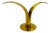 Brass Candleholder by Ivar Ahlenius Bjork for Ystad Metall, Sweden For Sale