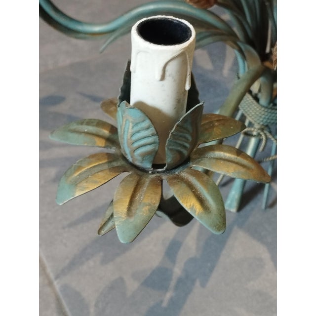 Epis de Blé Pendant Chandelier by Maison Masca, circa 1970 For Sale - Image 11 of 18