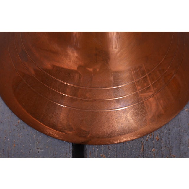 Art Deco Standing Champagne Cooler in Brass and Copper, France, 1920s For Sale - Image 4 of 13