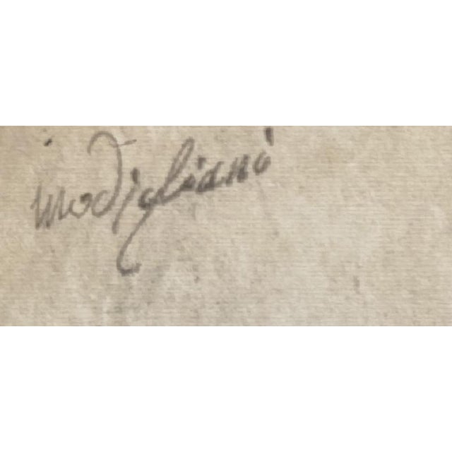 1980s A. Modigliani, Testa di Cariatide, Lithograph For Sale - Image 5 of 7