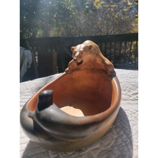 Early 1900s Danish Art Nouveau Figurative Bowl For Sale In New York - Image 6 of 10