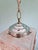 Art Deco Pale Pink Glass Pendant Light, 1930s For Sale - Image 12 of 14