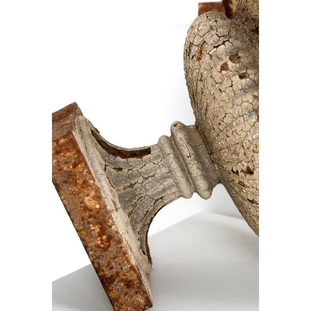 Brown Victorian Tazza Urns, Set of 2 For Sale - Image 8 of 13