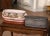 Pink 19th Century French Hand-Painted Faience Jardinière With Zinc Liner on Wood Base For Sale - Image 8 of 8