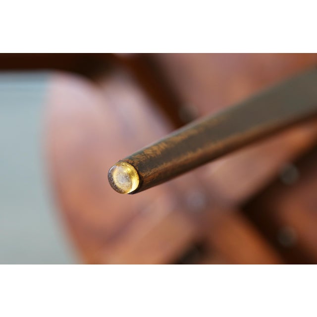 1950s John Pile for George Nelson Associates Laminate Pretzel Chairs- Set of 4 For Sale - Image 11 of 12