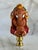 Indian Ganesha Lamp Finial on Brass Hardware For Sale - Image 3 of 6