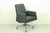 Model 98 Office chair by Theo Ruth for Artifort. The chair is upholstered with black leather and has a metal frame....