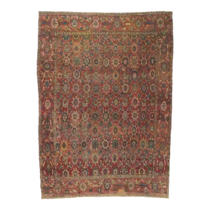 Antique Persian Bakshaish Rug - 10'09 X 14'08