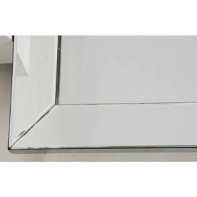 Silver Original 1980s Karl Springer Monumental Mirrors Pair a-List For Sale - Image 8 of 9