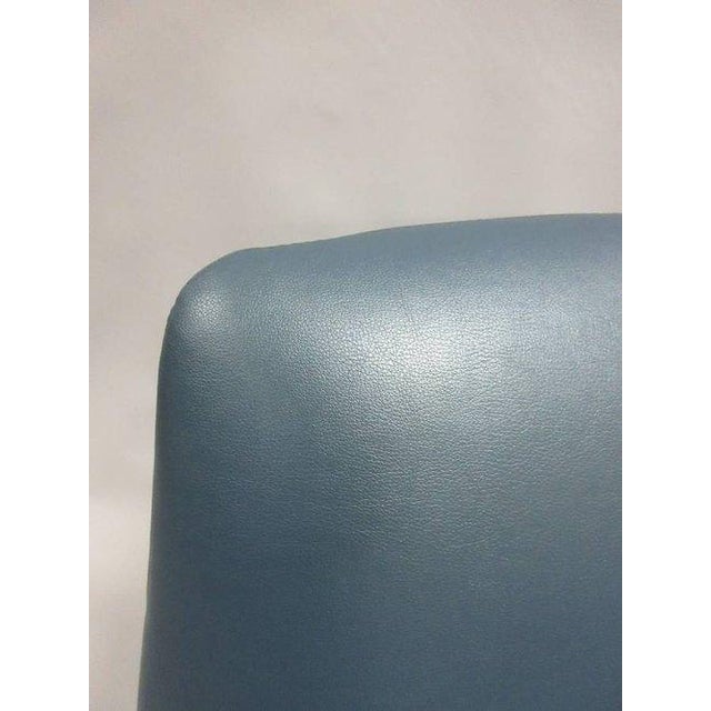 Blue Bernhardt Design Amri Lounge Chair in Blue For Sale - Image 8 of 8