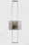 Duedì Wall Lamp in Glass, Plastic and Metal by Pallucco, Italy, 1970s For Sale - Image 4 of 5