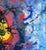 "Only in the Blue Night" Expressionist Composition in Acrylic on Canvas by Charles David Francis For Sale In Monterey, CA - Image 6 of 9