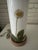 2020s Charming Daisy Botanical Decoupage Lamp For Sale - Image 5 of 5