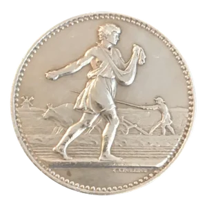 French Silver Medal: Comice Agricole (Agricultural Show) De L’Arrondt De Nevers Pougues 1901