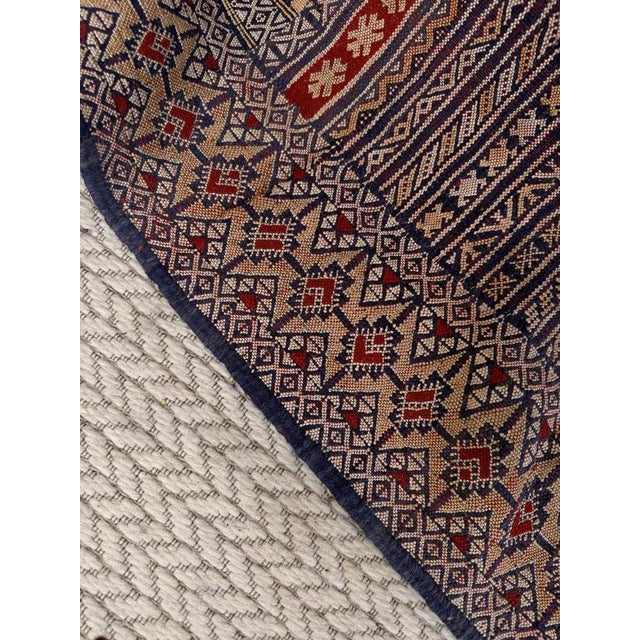 Large Vintage Moroccan Wool Glaoua Hanbel Rug, 1960s For Sale - Image 3 of 10