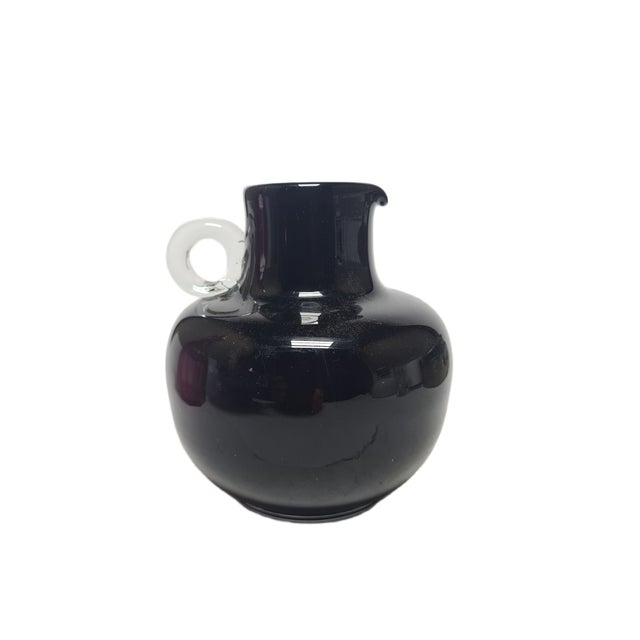 Postmodern Jug from Tarnowiec Glassworks, Poland, 1970s For Sale - Image 6 of 6