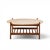 Folke Ohlsson for Dux Style Mid Century Teak and Travertine Top Coffee Table For Sale In Chicago - Image 6 of 7