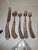 1990s Antler and Stainless Steel Flatware 5pc. Set for Four - 20 pcs For Sale - Image 4 of 9