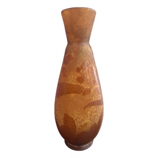 Antique Nancy Vase by Emile Gallé, 1890s For Sale