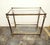 Metal Italian Brass Console, 1970s For Sale - Image 7 of 7