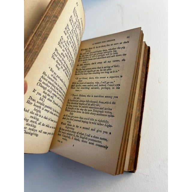 Antique Lowell's Poems Vols I and II Set of 2 For Sale - Image 4 of 10