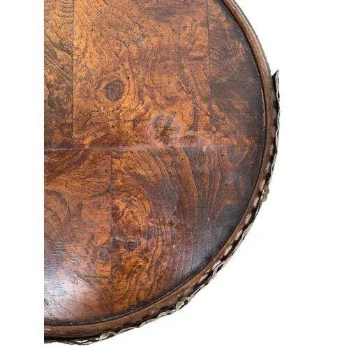 19th Century Antique Quatrefoil Coffee Table For Sale - Image 5 of 8