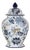 Williamsburg for Port 68 Braganza Blue Large Jar For Sale