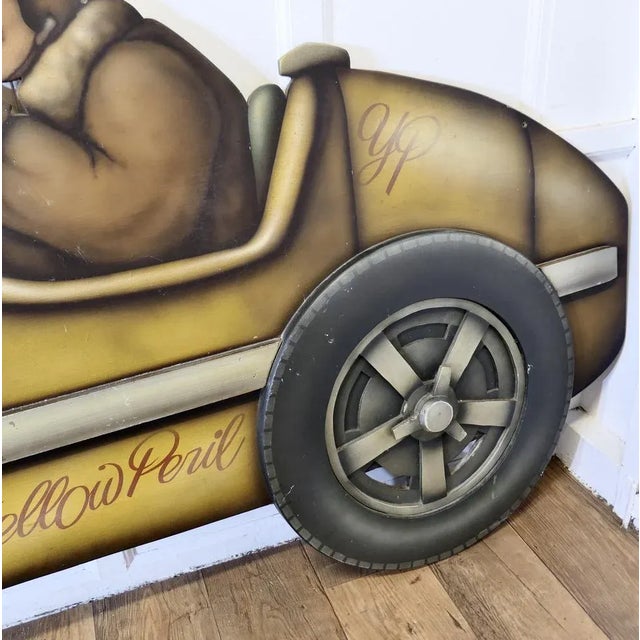 Wooden Trade Sign, 1950s For Sale - Image 3 of 10