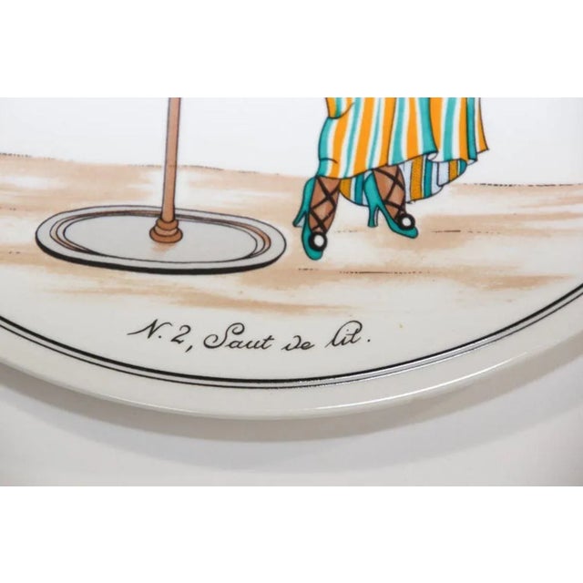 Ceramic Art Deco Design Porcelain Plate Collectible Villeroy and Boch For Sale - Image 7 of 13