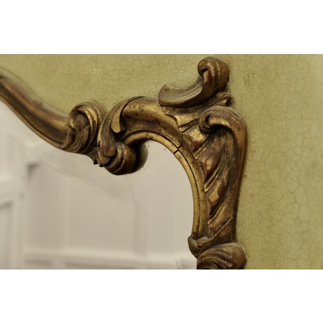 French Gilt Framed Mirror For Sale - Image 11 of 12