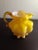 Contemporary Vintage Kanawha Yellow Cased Glass Miniature Pitcher For Sale - Image 3 of 10