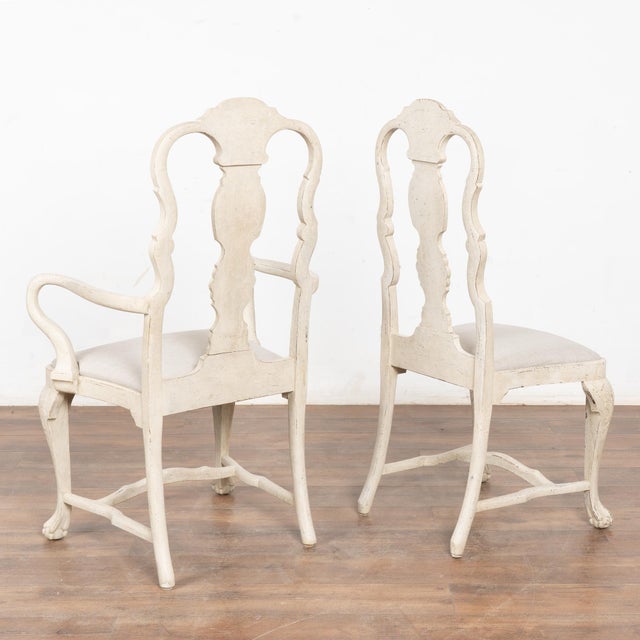 19th Century Set of Ten Swedish Gustavian Dining Chairs For Sale - Image 12 of 12