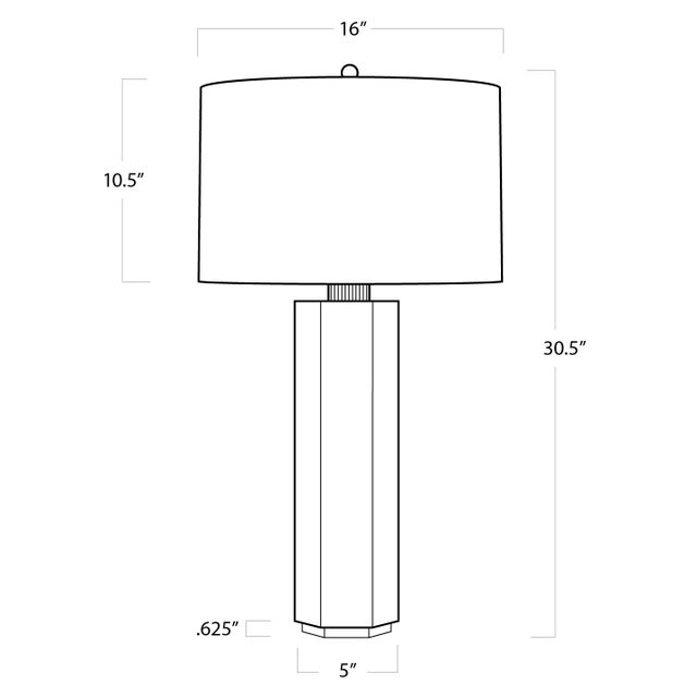 Not Yet Made - Made To Order Regina Andrew Gear Alabaster Table Lamp For Sale - Image 5 of 5