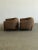 Mid 20th Century Oversized Oak & Boucle Lounge Chairs- Pair For Sale - Image 9 of 18