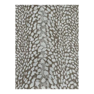 Paolo Moschino Collection Ocelot – Taupe Fabric 4 1/2 Yards Linen Blend
